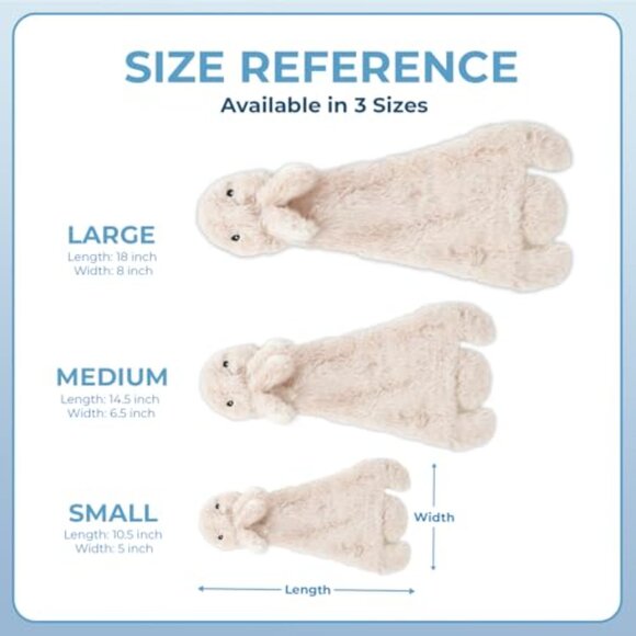 Squeaky Plush Dog Toys Interactive Play Soft Durable Fabric Indoor Fun 4 Pack - Picture 6 of 7